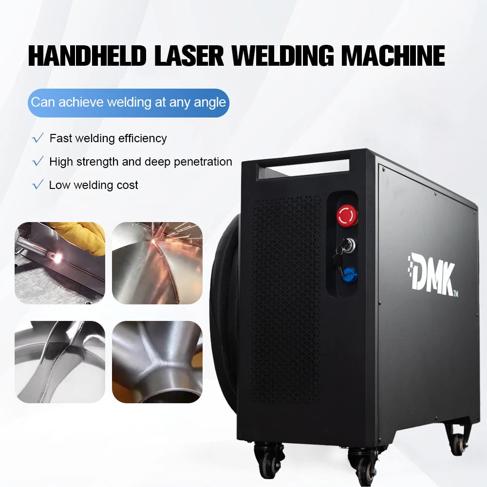 DMK High quality Air Cooled Handheld Laser Welder 1500W Portable Handheld Fiber Laser Welding Machine