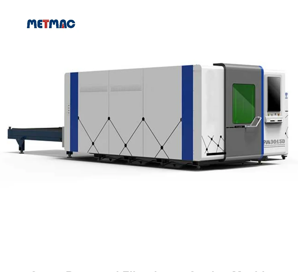 Cover Protected Fiber Laser Cutting Machine