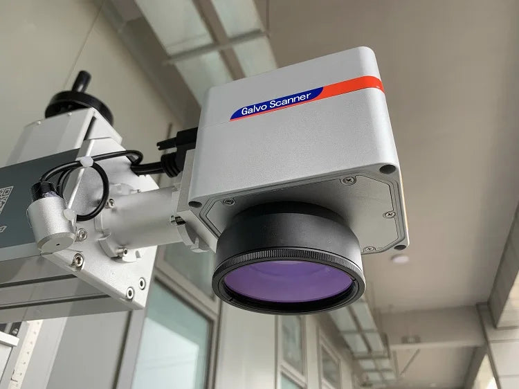 Bluetimes Portable 20w 30w 50w Fiber Laser Marking Machine on Metal Aluminum Small Laser Marker