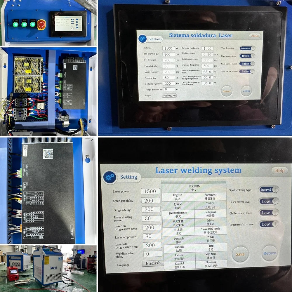 combined handheld laser welding machine