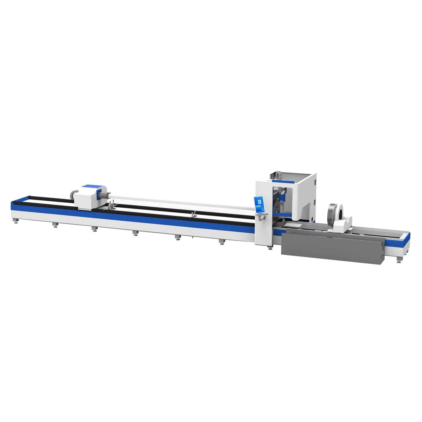 Fast CNC 2kw 3kw 4kw Metal Tube Fiber Laser Cutting Machine Raycus Fiber Metal Laser Cutting Machine