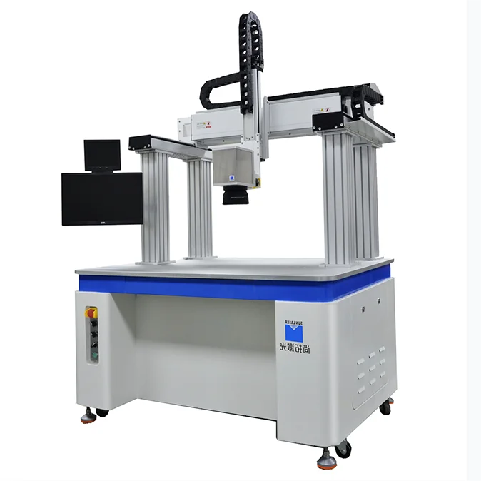 Laser Welding Machine For Li Ion Battery Lifepo4 3000W Cnc 18650 Spot Pouch Cell Batteries Prismatic Automatic Pack 5Axis Metal