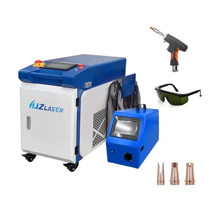 3000w handheld laser welding machine for welding steel brass aluminum materials