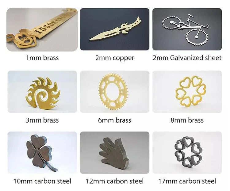 LaserMen LM-6080p Precision Fiber Laser Cutting Machine with Great Cutting Results