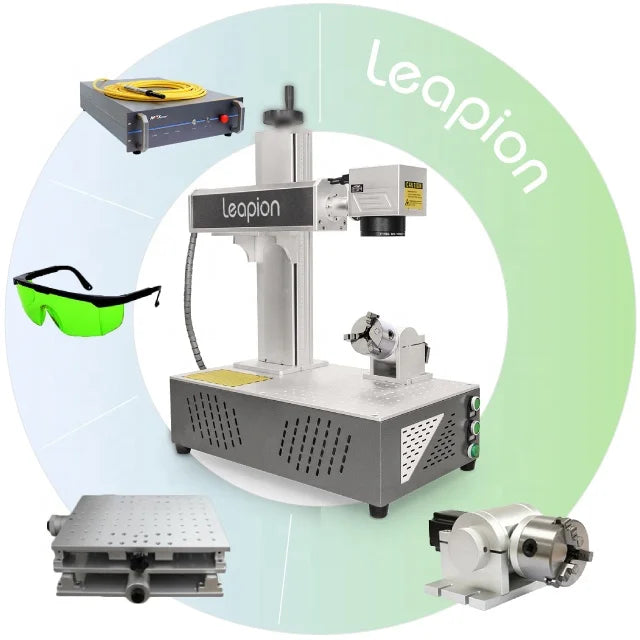 20w 30w 50w fiber laser marking/fibre laser engraving machine/ mini laser marker