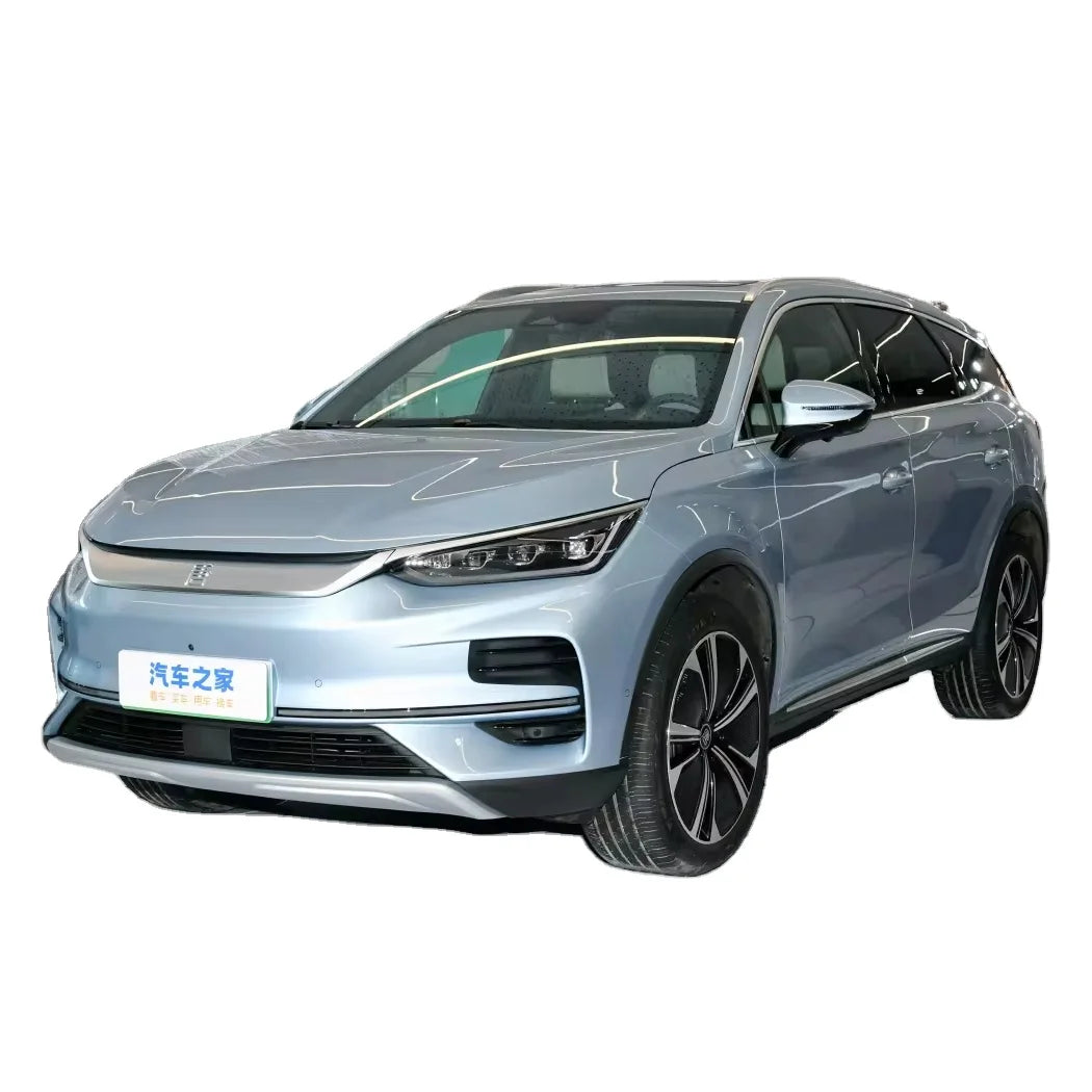 Byd Tang Ev 2022 730km Luxury Version Blue Color Byd 4 Wheel Cheap New Energy Vehicle Byd hot sale