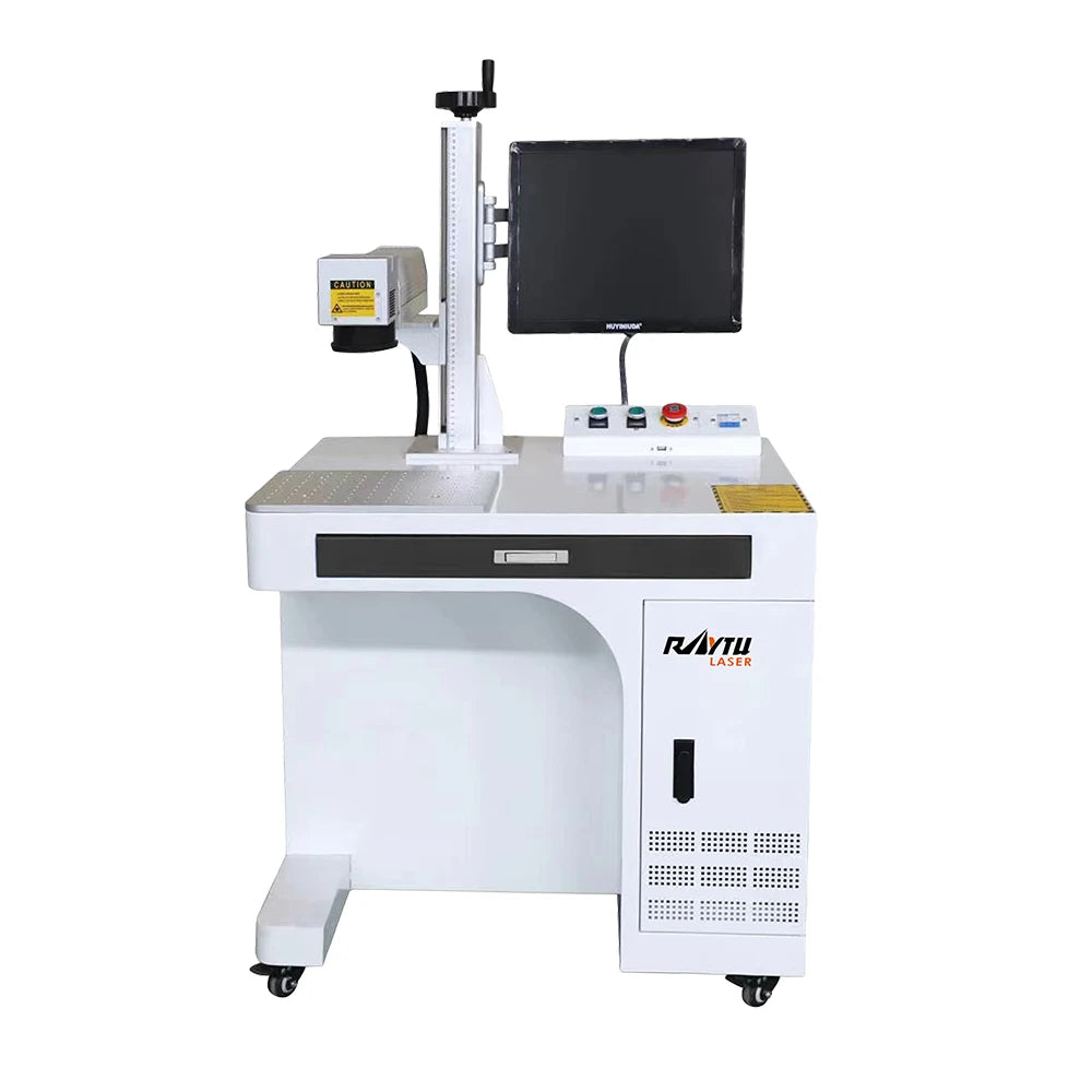 Laser Marking Machine Precision Engraving 20W 30W 50W Fiber Laser Portable Fiber Optic Laser Machine Desktop