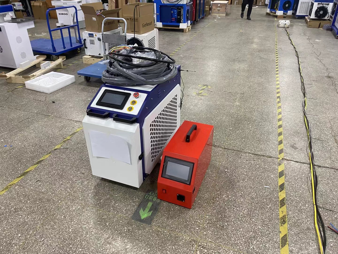 1.5KW 2KW 3KW Multifunction 5 in 1  Laser Metal Welding Cleaning Cutting Machine Weld