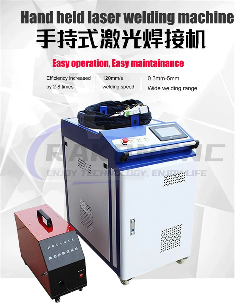 Cheapest Portable 1500w 2000w 3000w Fiber Laser Welder Handheld Laser Welding Machine