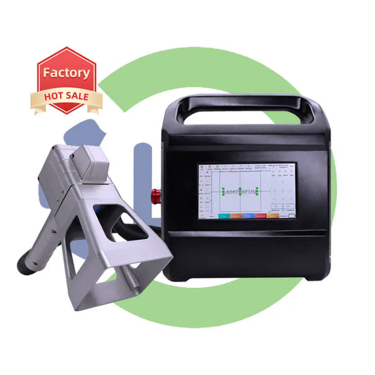 CNC LY Mini Portable Handheld Laser Marking Machine 20w/30w Small Size Fiber Laser Engraver Supports DWG Format