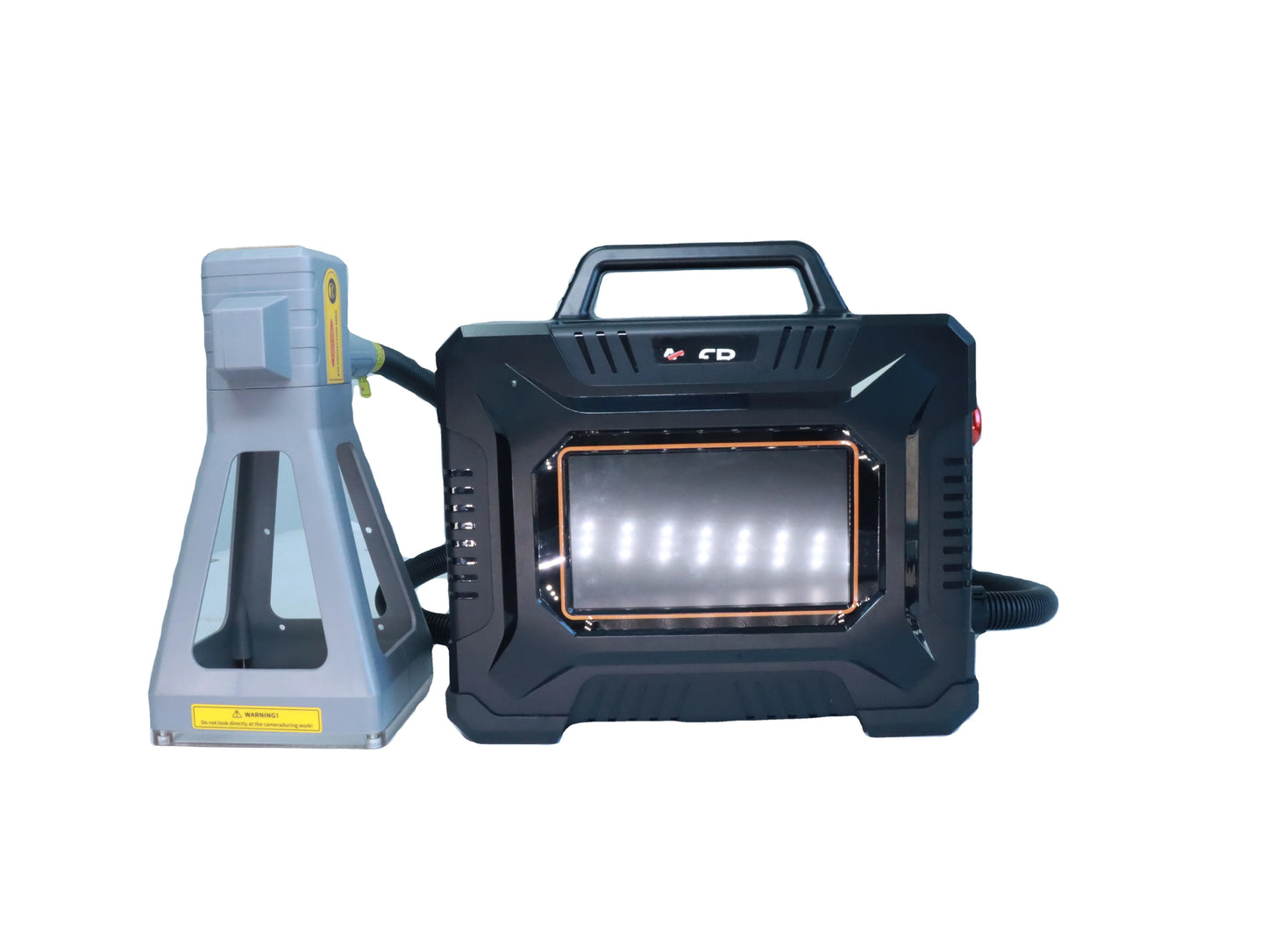 CNC LY High Quality Top Fashion Handheld Portable Mobile 20W 30W 50W Pulse laser marking machine For Metal Plastic Wood