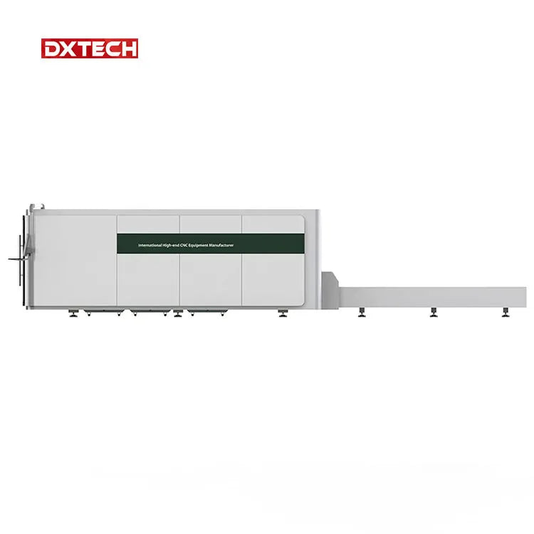 Dxtech 4*2m metal sheet fiber laser cutting machine high power 20KW factory price