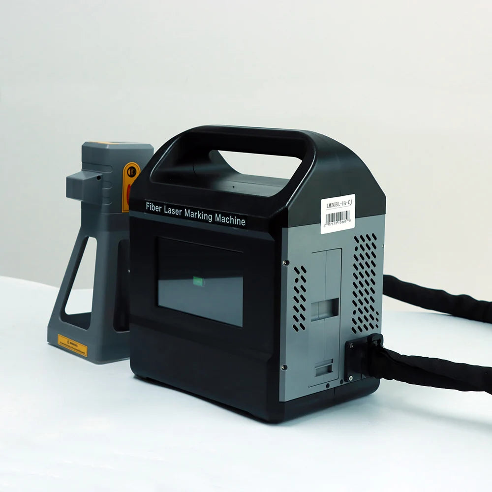 CNC LY Mini Portable Handheld Laser Marking Machine 20w/30w Small Size Fiber Laser Engraver Supports DWG Format