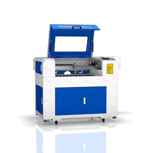 New product LM-6040-1 100w Co2 laser engraving cutting machine with high cutting precision