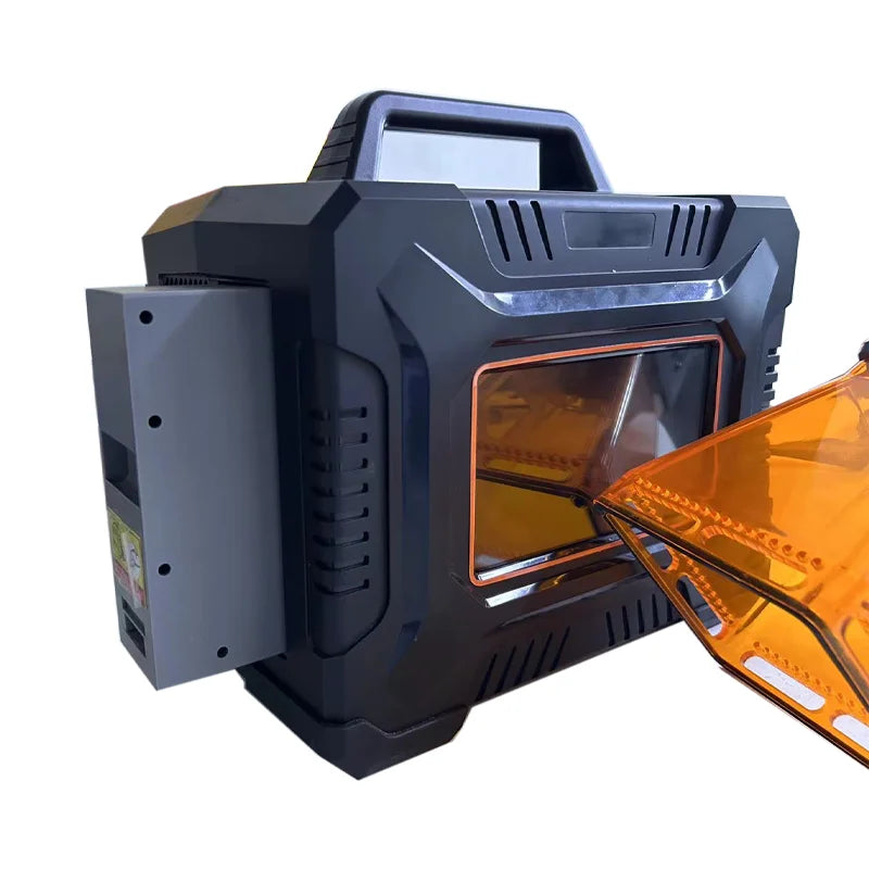 CNC LY High Quality Top Fashion Handheld Portable Mobile 20W 30W 50W Pulse laser marking machine For Metal Plastic Wood