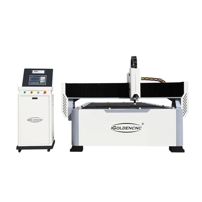 Factory price gantry plasma flame cutter metal sheet cut 50 60 80 100 cnc table plasma cutting machine with compressor