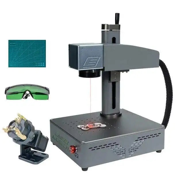 Daja Portable 20W/30W Laser Engraving Machine Metal Laser Cutting Machine Fiber Laser Marking Machine