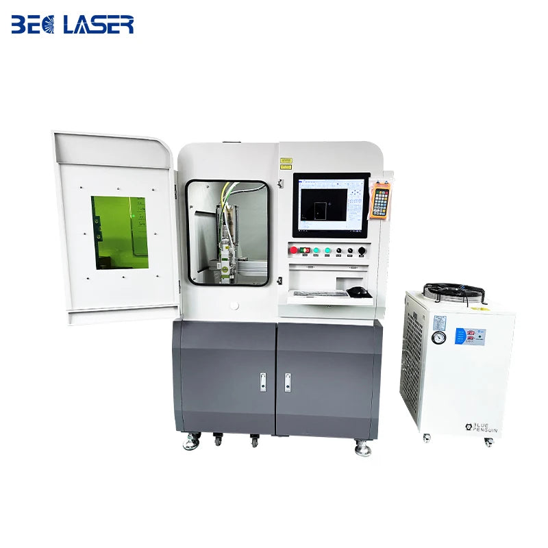 Factory price Shenzhen gold silver stainless steel brass name necklace BEC Raycus 500W fiber laser cutting machine for jewellery