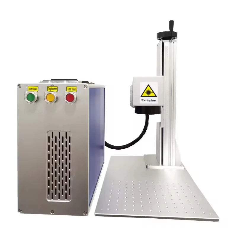 Desktop fiber laser marking machine for metal steel aluminum engraving with 20w 30w 50w laser marker