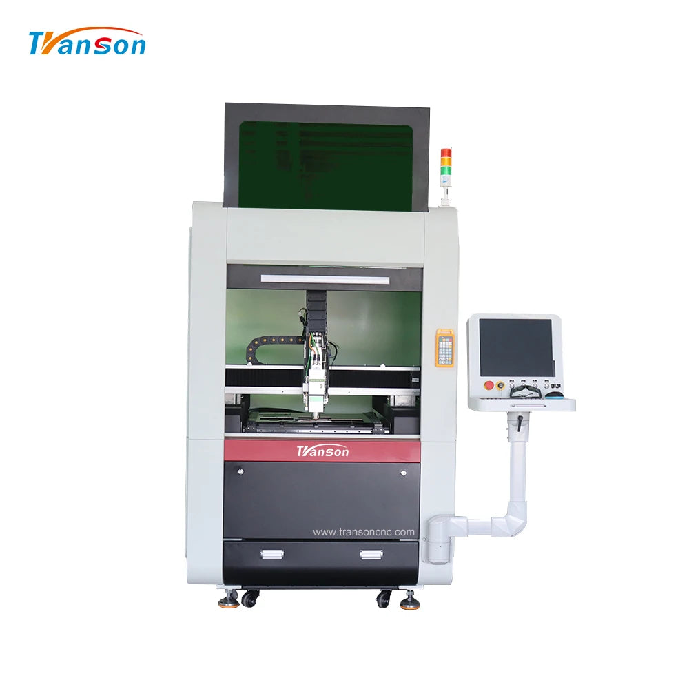CNC Fiber Laser Cutting Machines 6060 Enclosure Fiber Laser Cutting Machine for Stainless Steel