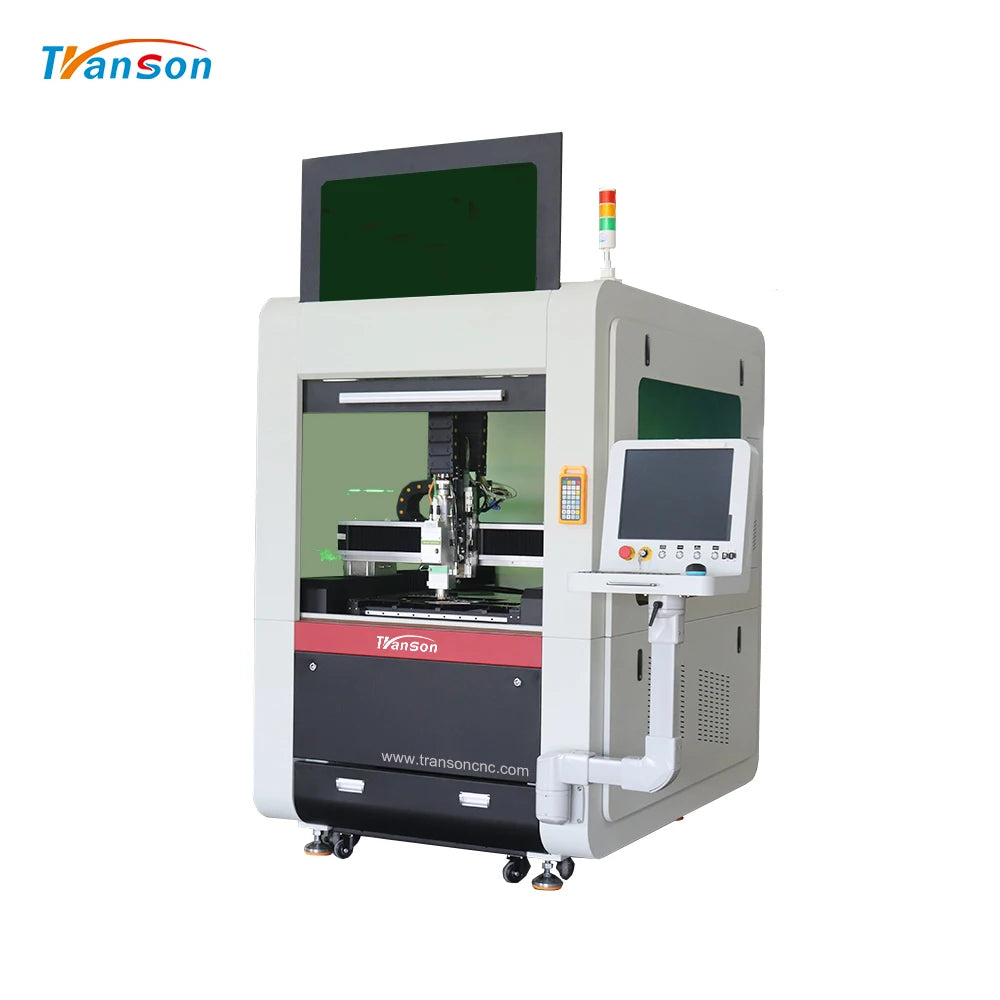 CNC Fiber Laser Cutting Machines 6060 Enclosure Fiber Laser Cutting Machine for Stainless Steel