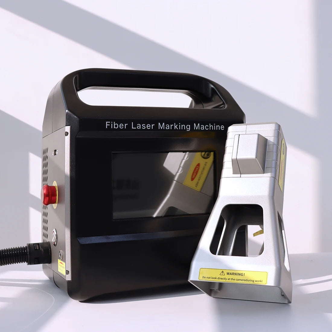 CNC LY Mini Portable Handheld Laser Marking Machine 20w/30w Small Size Fiber Laser Engraver Supports DWG Format