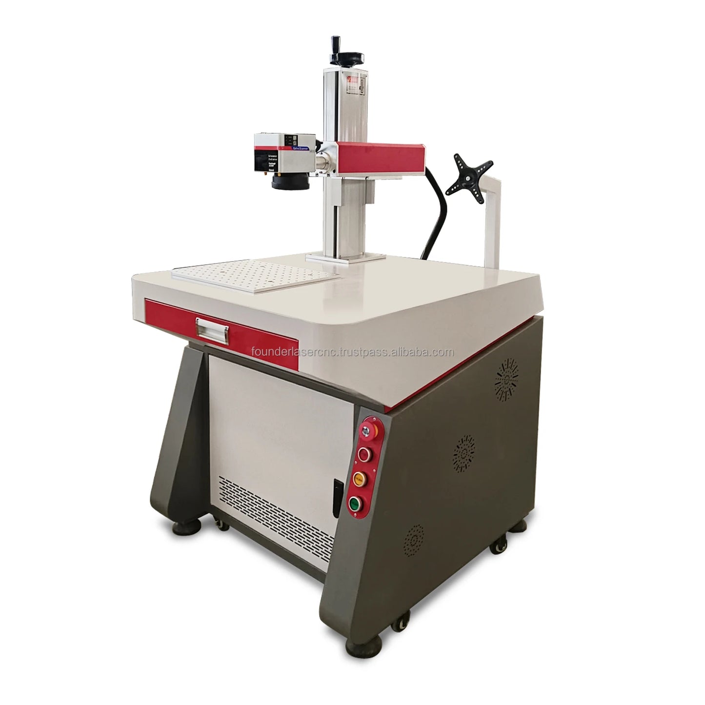 Fiber laser marking machine laser engraving machine RAYCUS JPT laser source and EZCAD2 control software