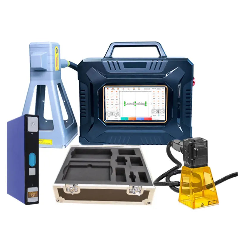 CNC LY Mini Portable Handheld Laser Marking Machine 20w/30w Small Size Fiber Laser Engraver Supports DWG Format