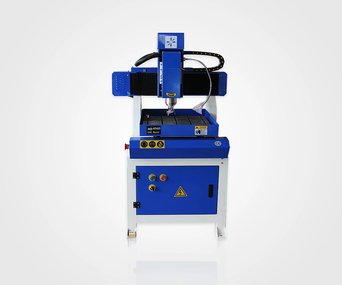 CNC Router 3 Axis Work Centers Metal Rotary Milling Machine With Table Moving 4040 6060