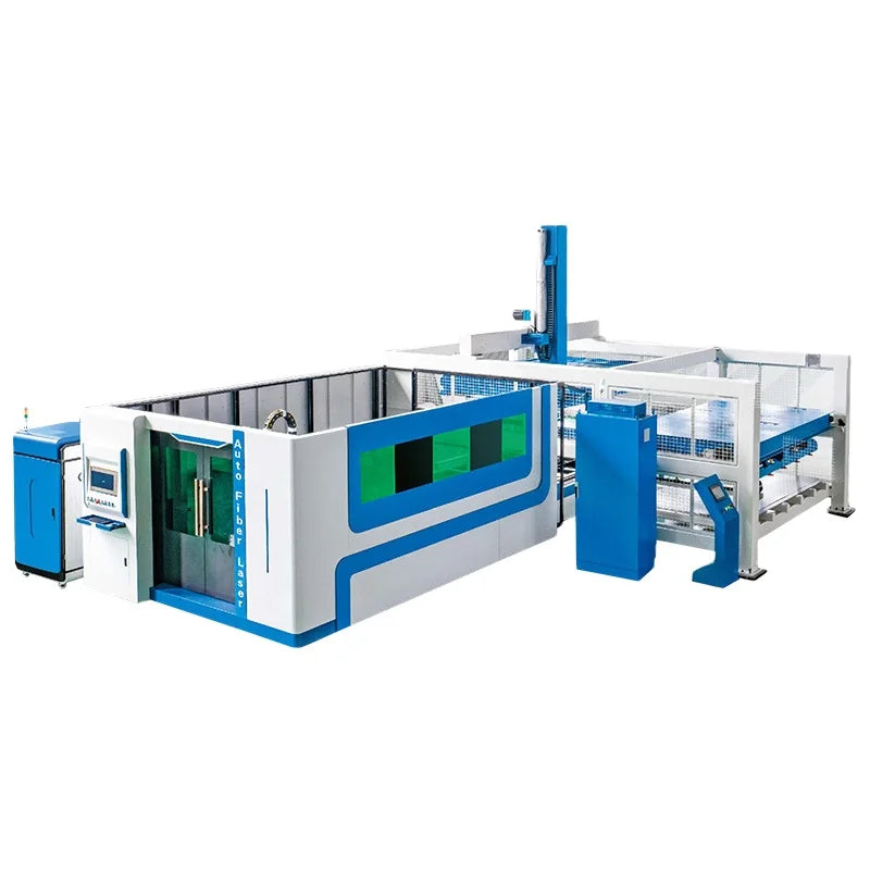 Large Automatic Precision Metal Fiber Laser Cutting Machine 3015 for Brass Carbon Steel Stainless Steel Galvanized Sheet