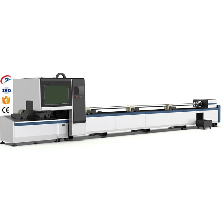 Pipe fiber laser cutting machine 6m/auto loading tube fiber laser cutting machine price