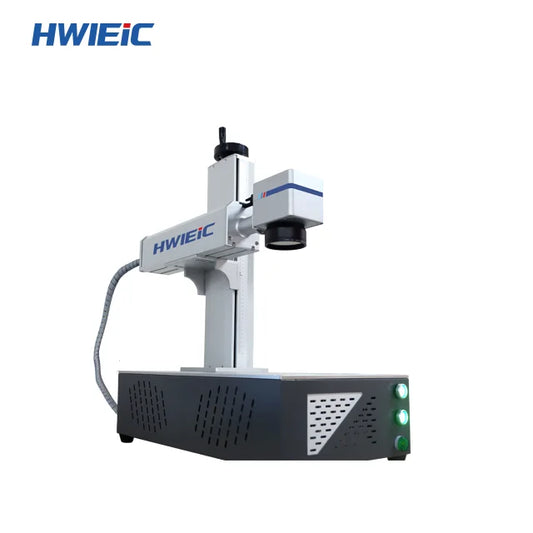 Fiber Laser Cutting Machine M7 Hwleic 30w 60w 100w Fiber Laser Marking Cutting Machine for Metal Jpt Lp 20w 30w 50w 3D Pulsed