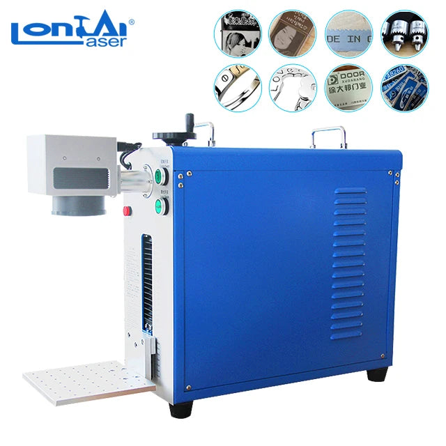 fiber laser marking machines for metal 30w /20w/50w laser engraving machine metal  laser marking machine optional