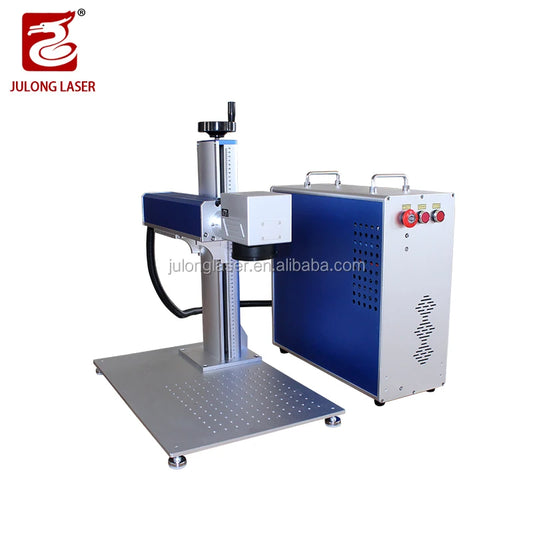 Factory  20W 30W 50W 100w raycus jpt ipj deep engraving mopa color Metal Fiber Laser Marking Machine price