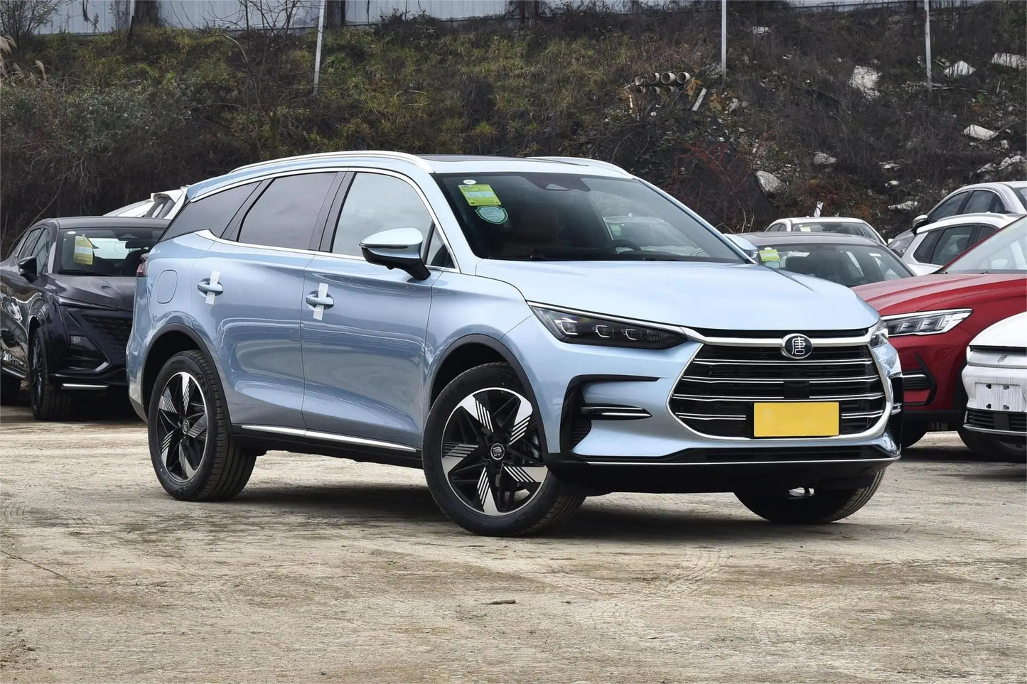 BYD Tang ev 2023 new energy vehicles 730km 5 doors 7 seats electric car import byd electric car