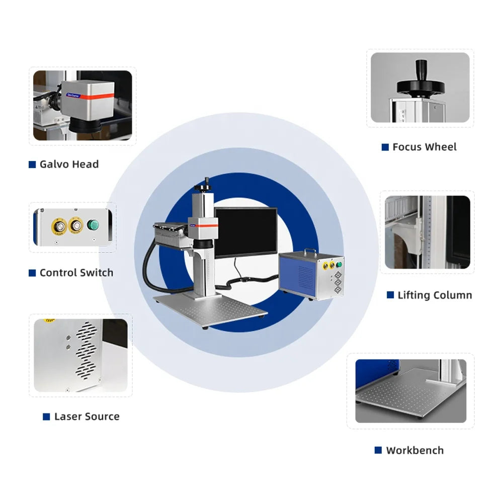 China Wholesale Portable 5W Air Cooling Uv Laser Marking Machine For Glass Cup