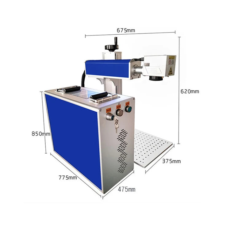 Factory Wholesale Price 20W 30W 50W 100W Raycus Metals Laser Engraving Machines Laser Marking Machine
