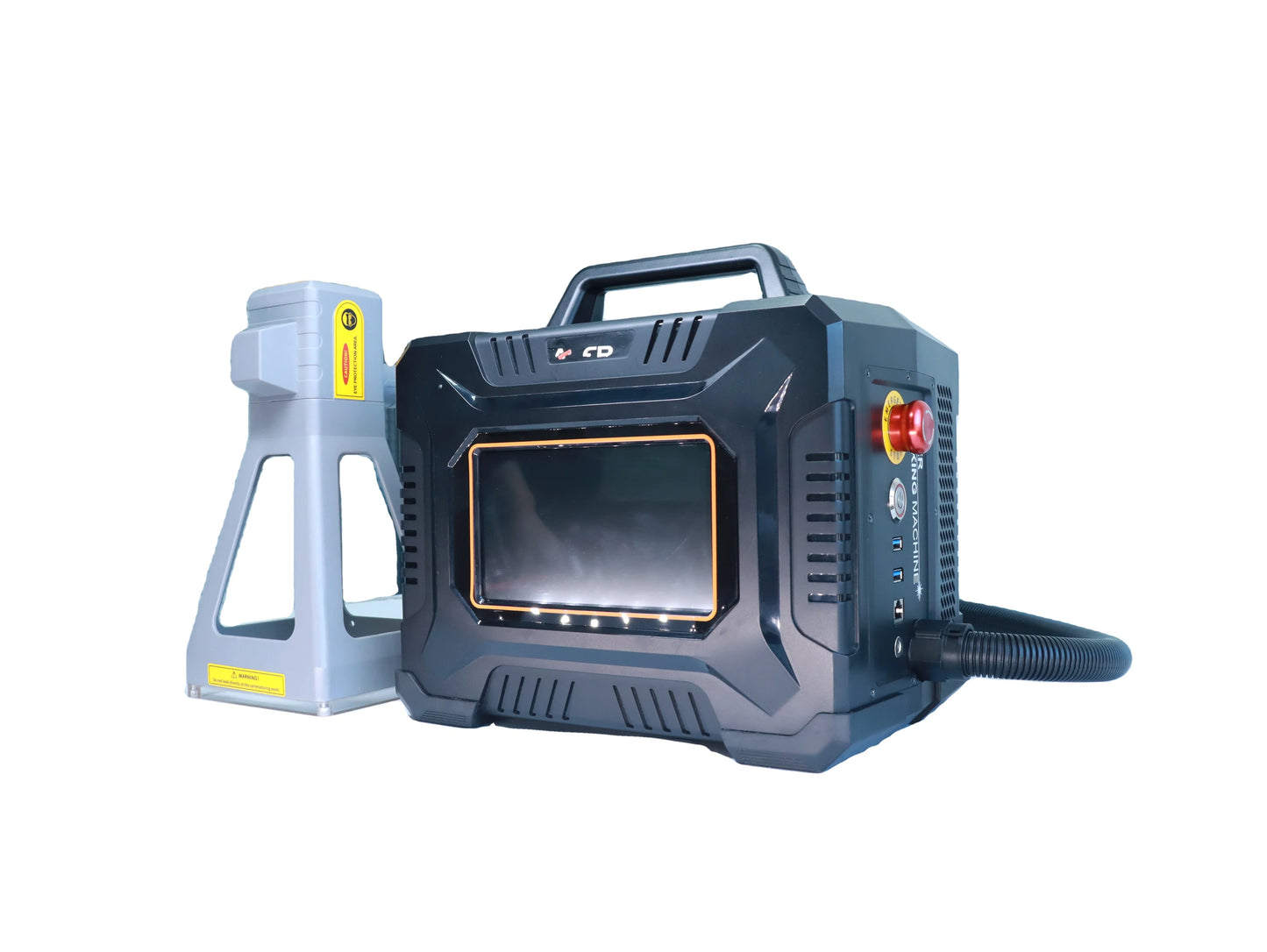 CNC LY High Quality Top Fashion Handheld Portable Mobile 20W 30W 50W Pulse laser marking machine For Metal Plastic Wood