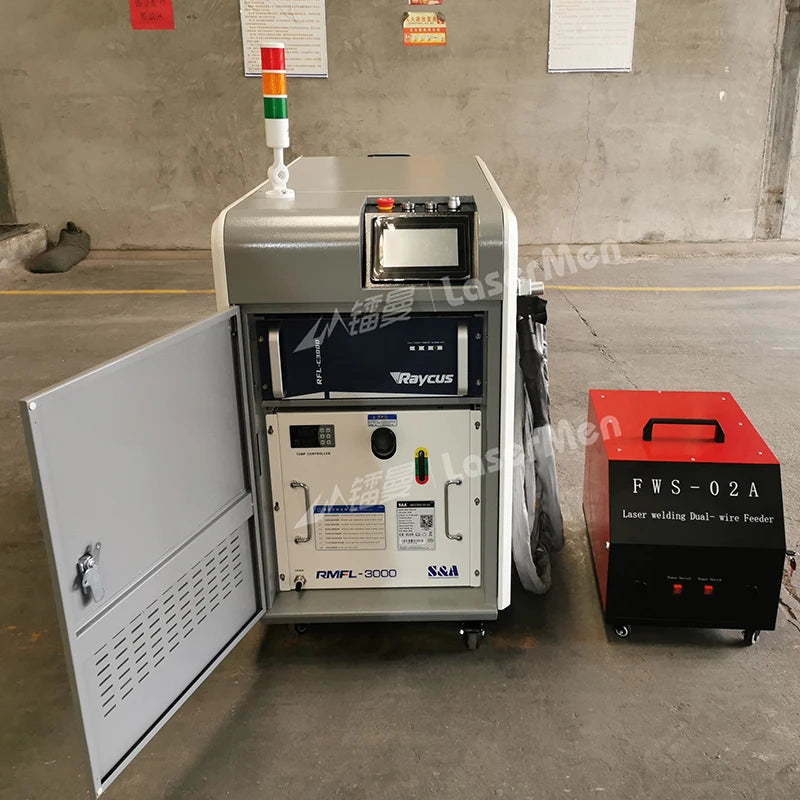 Fiber laser welding machine 5 in 1 handheld laser welding cleaning and cutting machine for metal sheet and tube