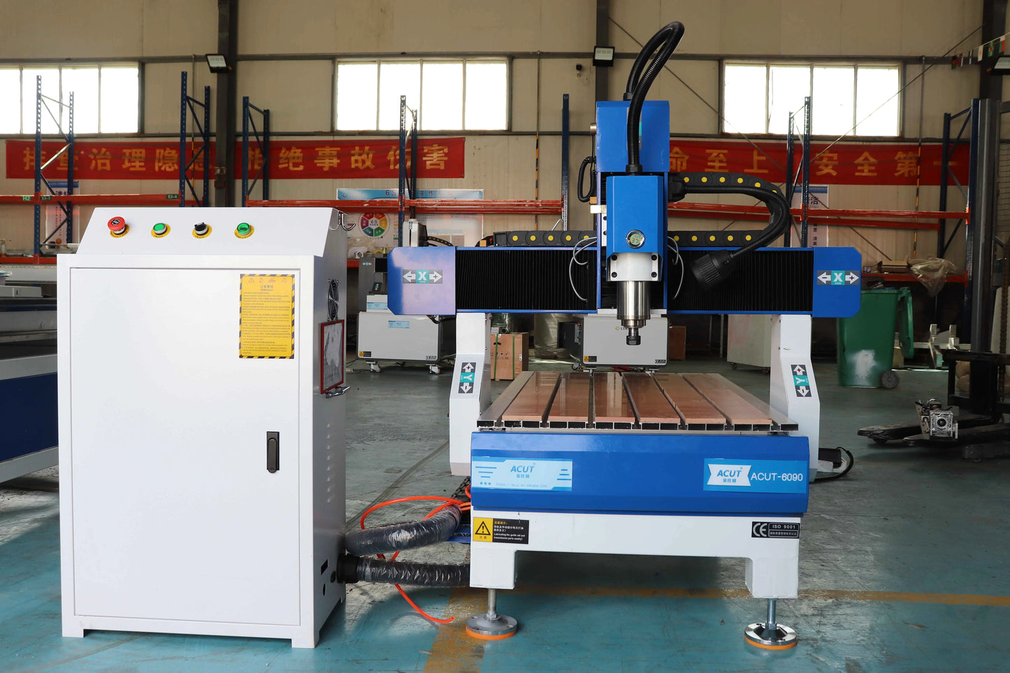 CNC Router 6090 2.2kw Desktop CNC 6040 6090 4 Axis Engraving Woodworking CNC Wood Router