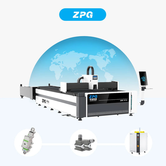 Cnc Fiber Laser Cutting Machine 1000w 2000w 3000w with  Switching Platform