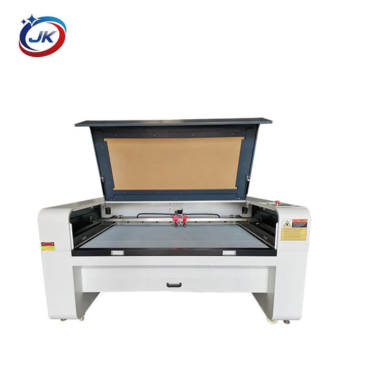 CO2  laser machine two heads 1610  for leather fabric cloth  acrylic cutter mdf laser cutting machine wood laser