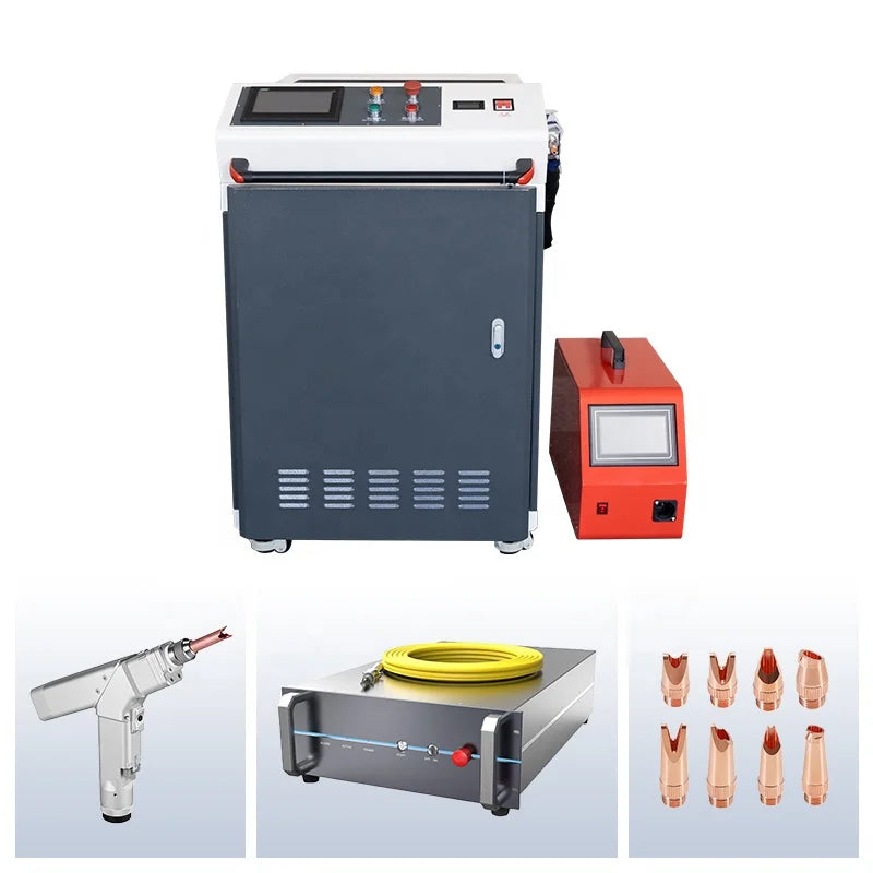 BLUETIMES high quality best price 3-in-1 handheld fiber laser welding machine for metal welding cleaning cutting